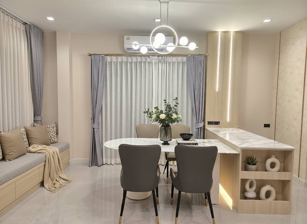 รูป 🏡ขายและปล่อยเช่าบ้านเดี่ยวทำเลพรีเมียม Bangkok Boulevard Bangna–Km.5 4 ห้องนอน 4 ห้องน้ำถนนเมน ใกล้คลับเฮาส์ - รูปที่ 4/33