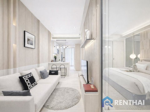 New Project Near Jomtien Beach Sky Park  Lucean 1 bedroom 40 sq.m.