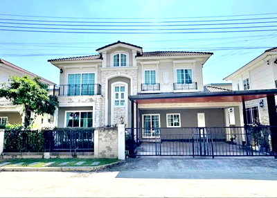 บ้านเดี่ยวให้เช่า : ให้เช่าแกรนดิโอ ลาดพร้าว-เกษตรนวมินทร์ (Grandio Ladprao-Kaset Nawamin) อยู่ซอยนวมินทร์ 42 แขวงคลองกุ่ม เขตบึงกุ่ม
