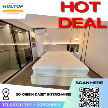 #R9259 🎉 100269 Condo for Rent: So Origin Kaset Interchange