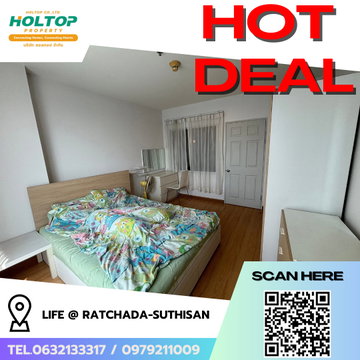 #R9271 🎉 110269 Condo for Rent: Life @ Ratchada-Suthisan