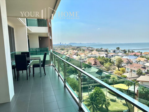 Casalunar Paradiso 2 ห้องนอน 2 ห้องน้ำ วิวทะเล ห้องสวย  พื้นที่ 96 ตรม  ชั้น 8