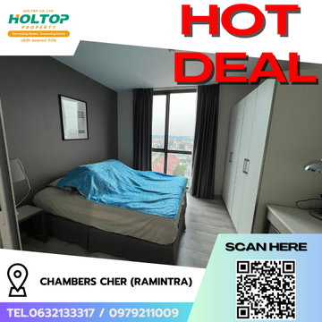 #R9269 🎉 110269 Condo for Rent: CHAMBERS CHER (Ramintra)