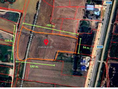 Land for sale Bang Sai Phra Nakhon Sri Ayutthaya : Land for Sale – Bang Sai District, Ayutthaya  Land area: 9 Rai 3 Ngan 4 Sq.wah   Price: 650,000 THB per Rai