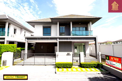 บ้านเดี่ยว ถนนรังสิต-นครนายก : บางกอก บูเลอวาร์ด รังสิต-คลอง4 บ้านเดี่ยวหลังมุม 