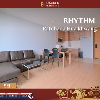 🏙️✨ 2 ห้องนอน ชั้นสูง - Rhythm Ratchada-Huai Khwang ใกล้ MRT ห้วยขวาง 