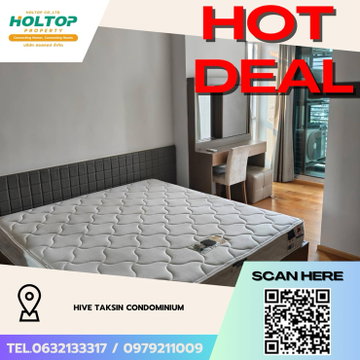 #Z4558💥 100269 🔥 Condo for Rent: Hive Taksin Condominium