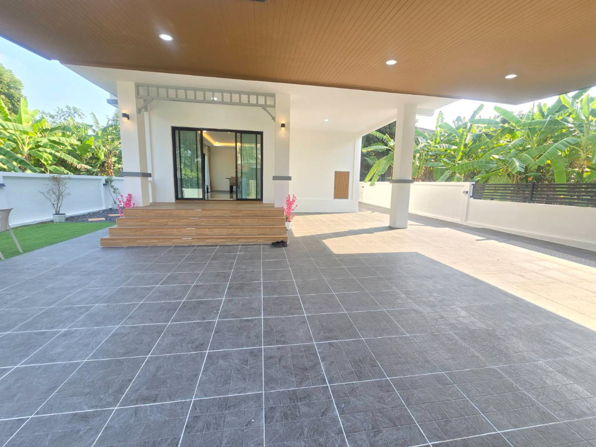 รูป บ้านรีโนเวทใหม่ เนื้อที่เยอะกว้าง จัดสวนสวยงาม มบ.ชัยพฤกษ์ 1 คุ้มเกล้า 7 เขตมีนบุรี ราคาสุดคุ้ม ร่มรื่น - รูปที่ 46/58