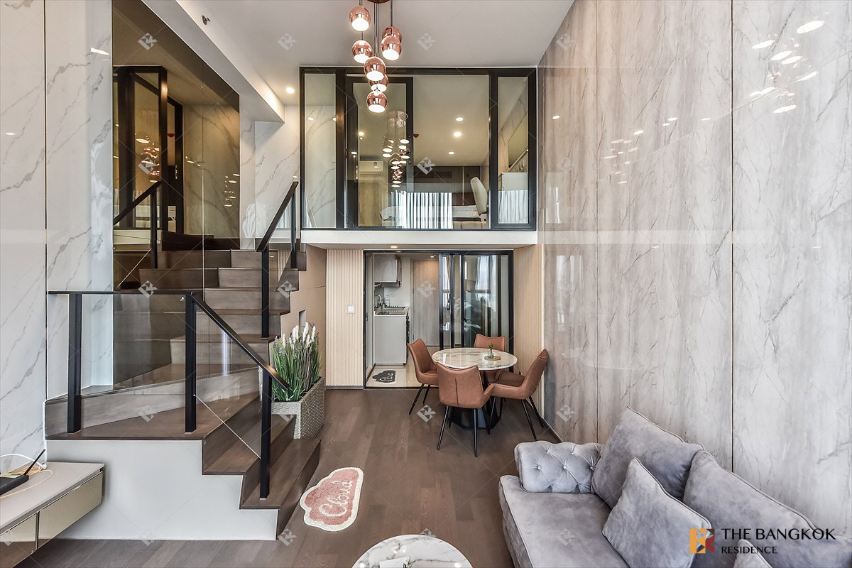 รูป 🌆 Modern Loft-Style 2 ห้องนอน เฟอร์ครบ - Park Origin Ratchathewi🚆 ใกล้ BTS ราชเทวี - รูปที่ 10/16