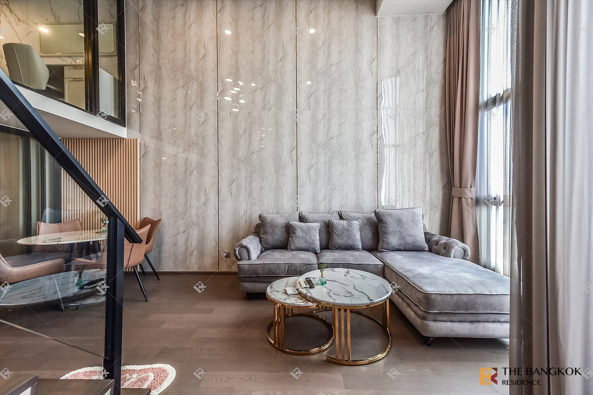 รูป 🌆 Modern Loft-Style 2 ห้องนอน เฟอร์ครบ - Park Origin Ratchathewi🚆 ใกล้ BTS ราชเทวี - รูปที่ 11/16