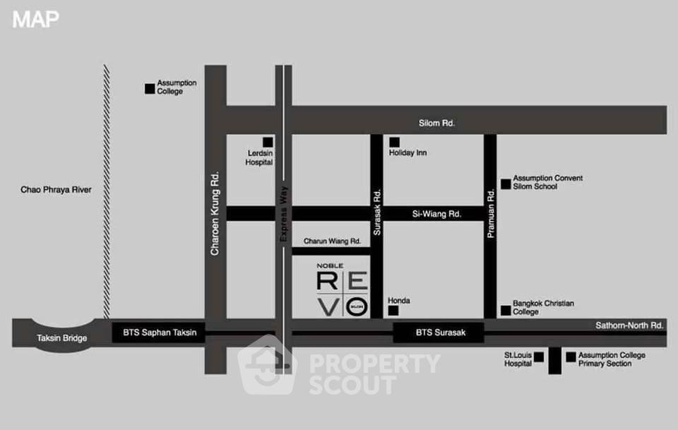 รูป ใกล้ BTS สุรศักดิ์ 200 ม. คอนโด 1 ห้องนอน Noble Revo Silom ชั้น 19 (ID 2636903) - รูปที่ 8/8