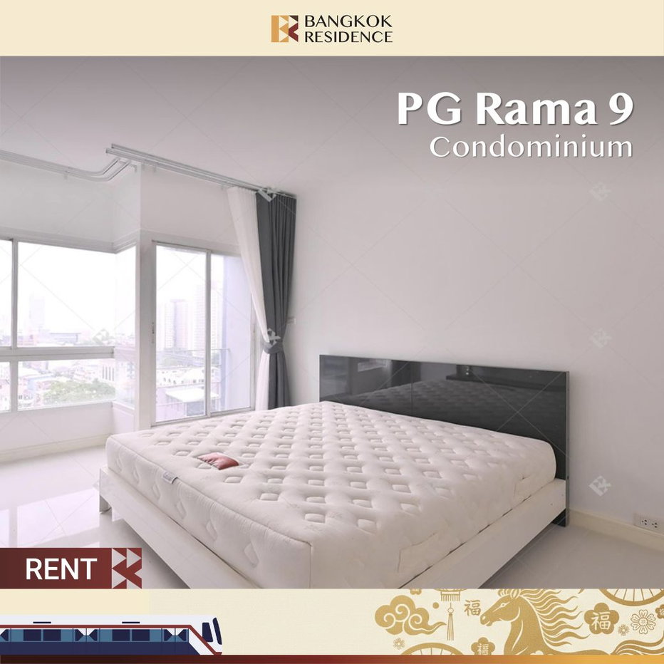 รูป PG Rama 9 Condominium ✨ ยูนิตกว้าง ราคาดี คุ้มค่า 🔥 ใกล้ MRT พระราม 9 - รูปที่ 1/10