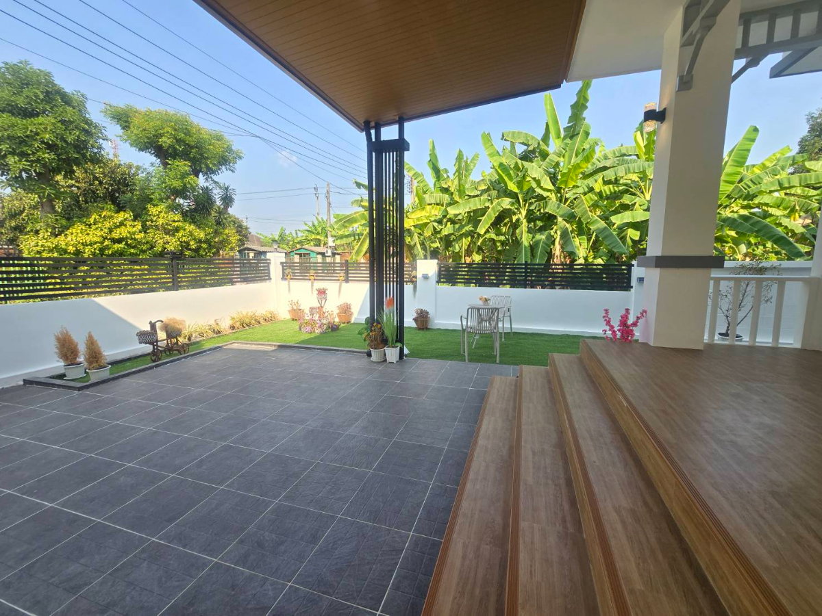 รูป บ้านรีโนเวทใหม่ เนื้อที่เยอะกว้าง จัดสวนสวยงาม มบ.ชัยพฤกษ์ 1 คุ้มเกล้า 7 เขตมีนบุรี ราคาสุดคุ้ม ร่มรื่น - รูปที่ 51/58