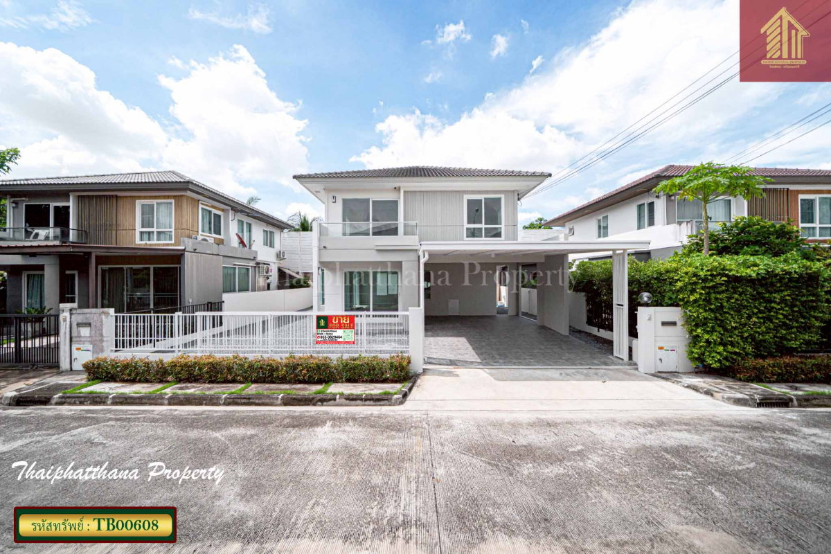รูป มัณฑนา เลค วัชรพล สุขาภิบาล 5 บ้านรีโนเวทใหม่ ใกล้ทางด่วน รามอินทราอาจณรงค์ วงแหวนรอบนอก - รูปที่ 1/12