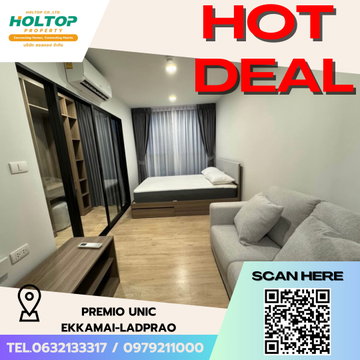 #S5711  For Rent Premio Unic Ekkamai-Ladprao