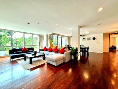 เช่ากิจการ อาคารสาทรธานี ทาวเวอร์ : Spacious 3 Bedroom Apartment in Sathorn For Rent - BR0661AP