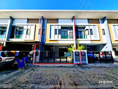 ทาวน์โฮม ลำลูกกา ปทุมธานี : ทาวน์เฮ้าส์ 19.5 ตร.วา บ้านฟ้าปิยรมย์ เทนโดร ลำลูกกา ปทุมธานี 1.5M