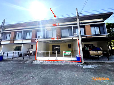 ขายทาวน์โฮม : ทาวน์เฮ้าส์ 21.7 ตร.วา เอ็ม ไนน์ อเวนิว เขตบางขุนเทียน กรุงเทพมหานคร 2.5M