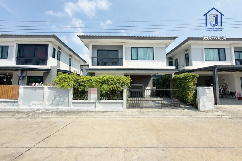 ขายบ้านแฝด : ขายบ้านแฝด 2 ชั้น หมู่บ้านบริทาเนีย บางนา-สุวรรณภูมิ กม.26 ถนนวัดบางบ่อ ใกล้มอเตอร์เวย์กรุงเทพ–ชลบุรี เมกาบางนา