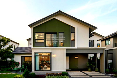 Houses for sale Makro Bangbuathong : For Sale House , Anasiri Rattanathibet , MRT-Bang Phu , Bang Rak Phatthana , Bang Bua Thong , Nonthaburi , CX-137009 ✅ Live chat with us ADD LINE @connexproperty ✅
