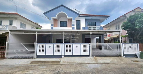 For Sale House , Baan Burirom Rangsit Klong 4 , wide frontage , newly renovated , Lat Sawai , Lam Luk Ka , Pathum Thani , CX-131824 ✅ Live chat with us ADD LINE @connexproperty ✅