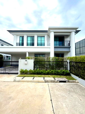 Houses for rent TRIAMUDOMSUKSANIMKLAO SCHOOL : For Rent House , Setthasiri Serithai , corner unit , MRT-Nopparat , Khanna Yao , Khanna Yao , Bangkok , CX-136324 ✅ Live chat with us ADD LINE @connexproperty ✅