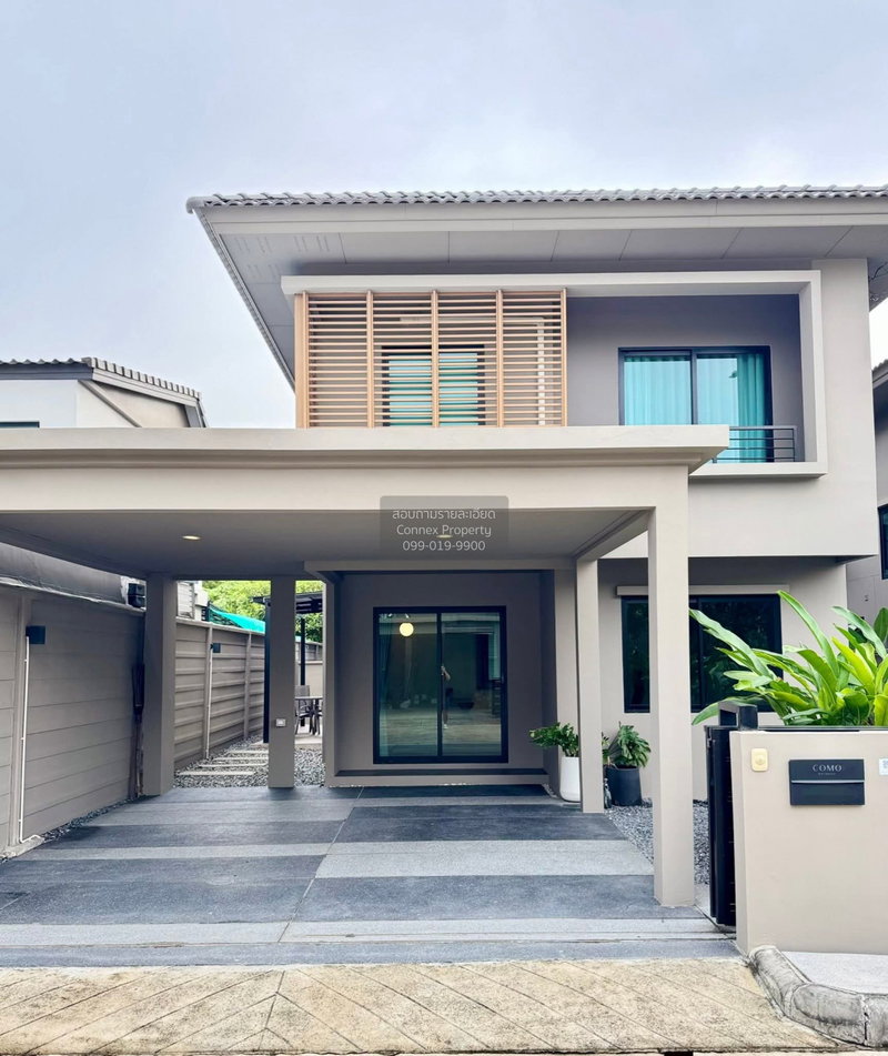 Houses for rent : For Rent House , Como Botanica Bangna , Bang Phli Yai , Bang Phli , Samut Prakarn , CX-123308 ✅ Live chat with us ADD LINE @connexproperty ✅