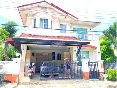 ขายบ้านเดี่ยว : ขายบ้าน  มัณฑนา อ่อนนุช - วงแหวน 1 ดอกไม้ เขต ประเวศ กรุงเทพ CX-143596 ✅ ทักไลน์ @connexproperty ตอบทันที ทีมงานมืออาชีพ ✅