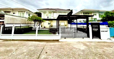 Houses for sale Makro Bangbuathong : For Sale House , BAAN KUNAPHAT 5 BANGBUATHONG , newly renovated , Phimonrat , Bang Bua Thong , Nonthaburi , CX-132116 ✅ Live chat with us ADD LINE @connexproperty ✅