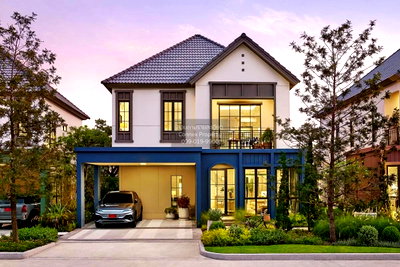 Houses for sale Nonthaburi : For Sale House , Saransiri Ratchapruek - 345 , MRT-Sri Rat , Khlong Khoi , Pak Kret , Nonthaburi , CX-137283 ✅ Live chat with us ADD LINE @connexproperty ✅