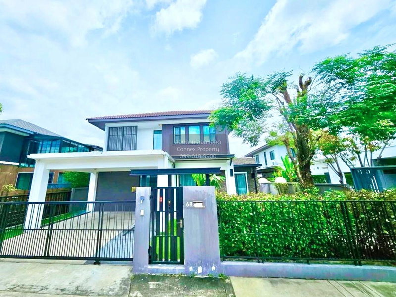 บ้านเดี่ยวให้เช่า : เช่าบ้าน  มัณฑนา บางนา กม 7 หน้ากว้าง บางแก้ว บางพลี สมุทรปราการ CX-133392 ✅ ทักไลน์ @connexproperty ตอบทันที ทีมงานมืออาชีพ ✅