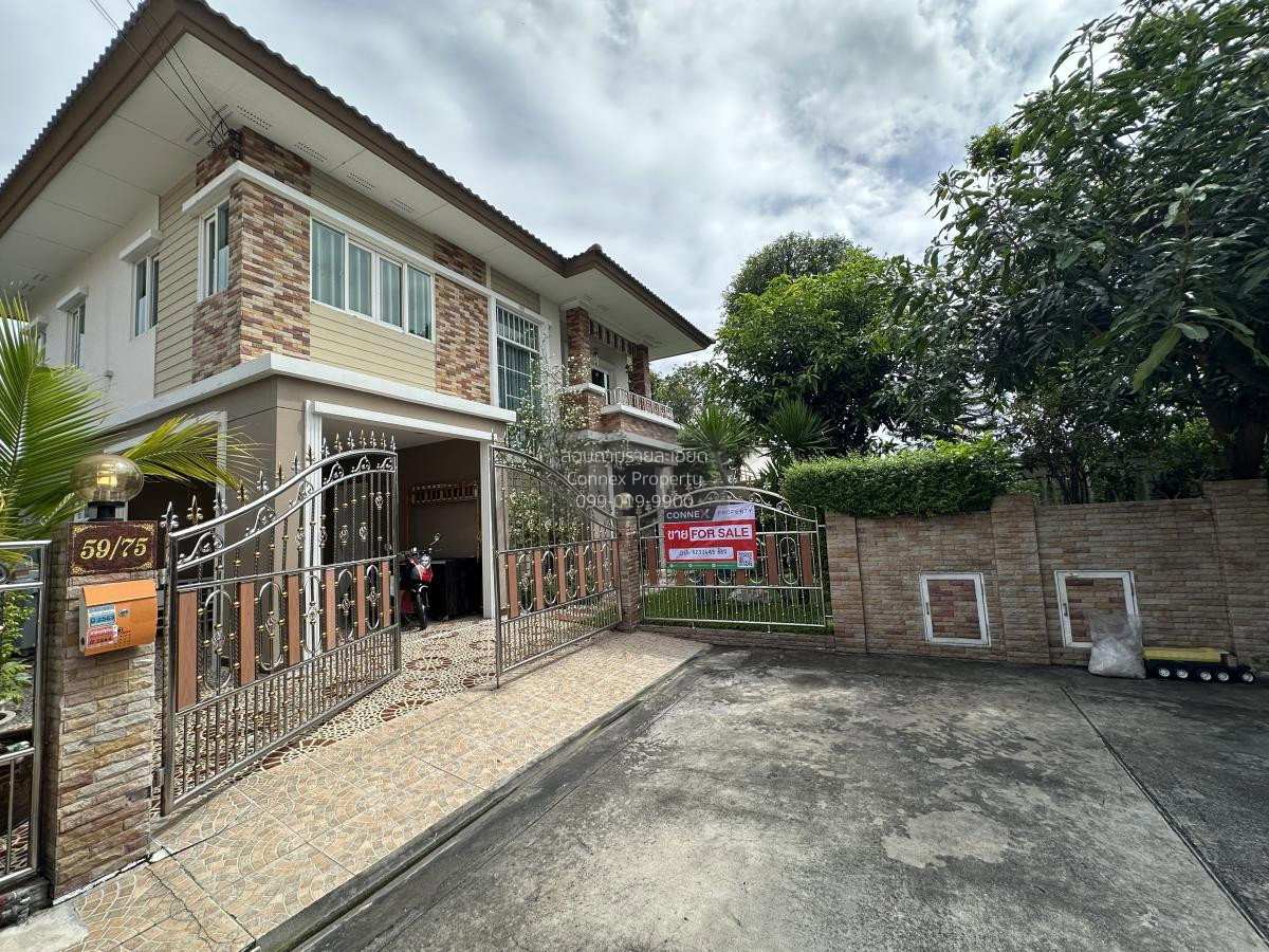 รูป ขายบ้าน เนเชอร่า วารี ปิ่นเกล้า – พระราม 5 บางม่วง บางใหญ่ นนทบุรี CX-127299 ✅ ทักไลน์ @connexproperty ตอบทันที ทีมงานมืออาชีพ ✅ - รูปที่ 1/9