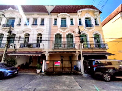 Townhouses for sale Department of Mental Health : For Sale Townhouse/Townhome  , Baan Klang Muang Monte - Carlo , Lat Yao , Chatuchak , Bangkok , CX-142486 ✅ Live chat with us ADD LINE @connexproperty ✅