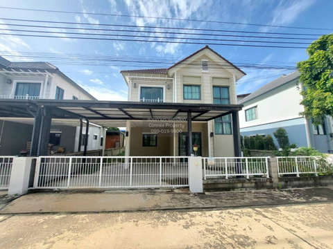 For Sale House , Sivarom Nature Plus Rama 2-Tha kham , Tha Kham , Bang Khun Thian , Bangkok , CX-120231 ✅ Live chat with us ADD LINE @connexproperty ✅