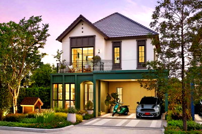 Houses for sale Nonthaburi : For Sale House , Saransiri Ratchapruek - 345 , MRT-Sri Rat , Khlong Khoi , Pak Kret , Nonthaburi , CX-137282 ✅ Live chat with us ADD LINE @connexproperty ✅