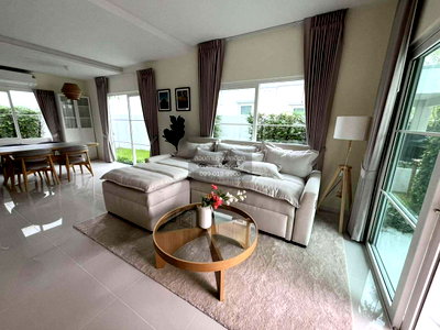 บ้านเดี่ยวให้เช่า : เช่าบ้าน  วิลลาจจิโอ 3 ศรีนครินทร์ - บางนา บางแก้ว บางพลี สมุทรปราการ CX-138650 ✅ ทักไลน์ @connexproperty ตอบทันที ทีมงานมืออาชีพ ✅