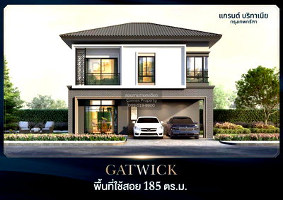 Houses for sale Bangkok : For Sale House , Grand Britania Rama 9-Krungthep Kreetha , Khlong Song Ton Noon , Lat Krabang , Bangkok , CX-126990 ✅ Live chat with us ADD LINE @connexproperty ✅