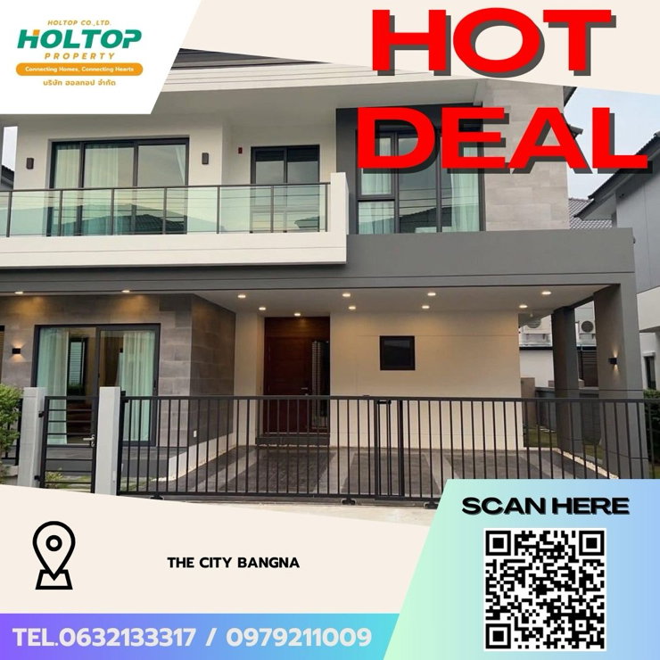 Houses for rent : #Z4605💥 140269 🔥House for Rent: The City Bangna
