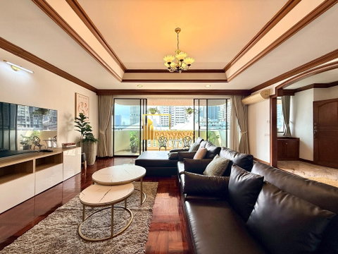 Spacious 3 Bedroom Apartment For Rent in Phrom Phong Area - BR21158AP