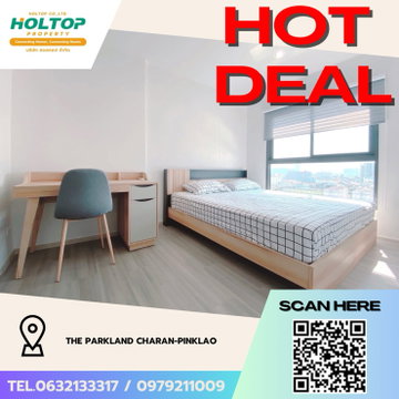 #Z4630💥 150269 🔥 Condo for Rent: The Parkland Charan-Pinklao
