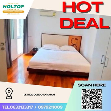 #Z4623💥 150269 🔥ให้เช่าคอนโด LE NICE CONDO Ekkamai