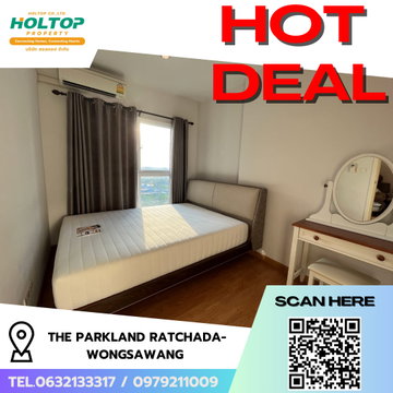 #R9327 🎉 160269 Condo for rent: The Parkland Ratchada-Wongsawang
