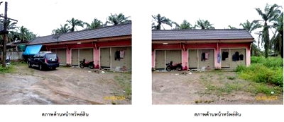 อาคารพาณิชย์ พระแสง สุราษฎร์ธานี : K01398 ขายตึกแถว 70/4,70/5,70/6,70/7,70/8 ตำบลบางสวรรค์ อำเภอพระแสง สุราษฎร์ธานี