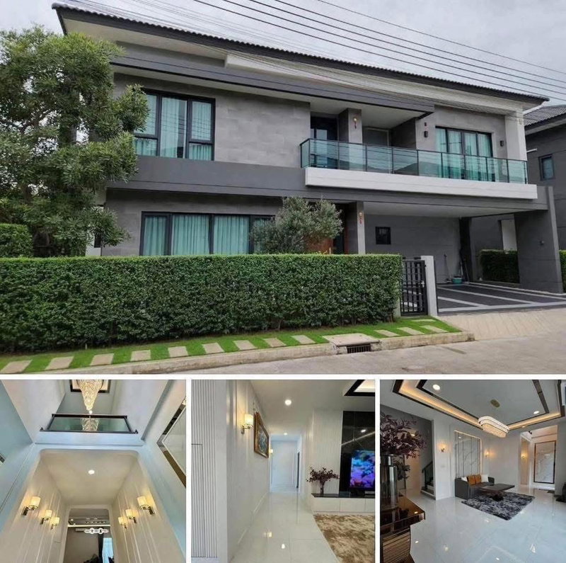 ขายบ้านเดี่ยว : EHL-262106🚩ขาย บ้านหรู The City บางนา แปลงมุมถนนเมน | 5 นอน 351 ตร.ม. | ใกล้เมกาบางนา 800 ม. | ฮวงจุ้ยจัดเต็ม เหมาะลงทุน-อยู่อาศัย