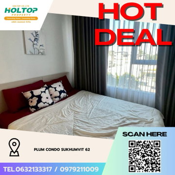 #Z4660💥 170269 🔥 Condo for Rent: Plum Condo Sukhumvit 62