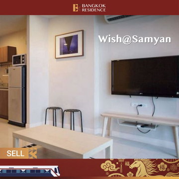 💥 Urgent Sale! Fully Furnished Unit at Wish@Samyan near MRT สามย่าน