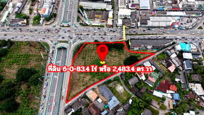 Land for sale Chiang Mai : Prime Corner Development Land, 3 Minutes to Central Festival Chiang Mai   | 6 Rai | at one of Chiang Mai’s most strategic commercial corridors. 