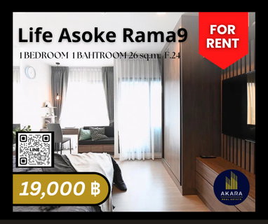 รูปภาพ 🟨🟨🟦🟦 [FOR RENT] Life Asoke - RAMA9 🟦🟦🟨🟨 Click‼️ Akara Real Estate✅✅✅✅✅ "Fast response, Prompt service, Full support""