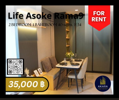 รูปภาพ 🟨🟨🟦🟦 [FOR RENT] Life Asoke - RAMA9 🟦🟦🟨🟨 Click‼️ Akara Real Estate✅✅✅✅✅ "Fast response, Prompt service, Full support""