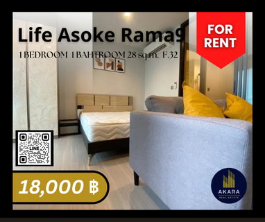 รูปภาพ 🟨🟨🟦🟦 [FOR RENT] Life Asoke - RAMA9 🟦🟦🟨🟨 Click‼️ Akara Real Estate✅✅✅✅✅ "Fast response, Prompt service, Full support""